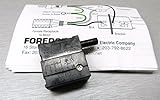FOREDOM TRIGGER SWITCH CP10857 FOR FCT FOOT SPEED CONTROL REPLACEMENT PART 115V (E1)