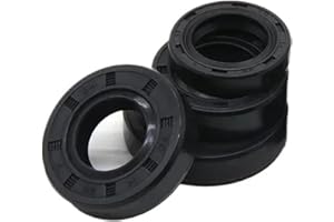 5pcs NBR Oil Seal ID 14mm TC-14 Nitrile Rubber Shaft Double Lip Gasket(14x22x5mm)