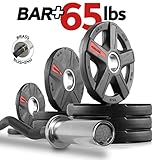 XMark Olympic EZ Curl Bar Brass Bushings With Optional TEXAS STAR, SIGNATURE or TRI-GRIP Olympic Plate Weight Sets, Use with Preacher Curl Bench, Utility Benches, Bicep Curl and Triceps Extension