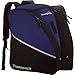 TRANSPACK Unisex Adults Edge Junior Water-Resistant Tough Durable Lightweight 43L Ski/Snowboard Boot Helmet Goggles & Gear Backpack Bag, Navy