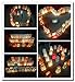 Cospring Luminary Bag Candle Bag Light Holder for Home Outdoor Christmas Wedding Reception Holiday Party and Event Occasion Decoration - Flame Resistant Paper - (20 Count)03