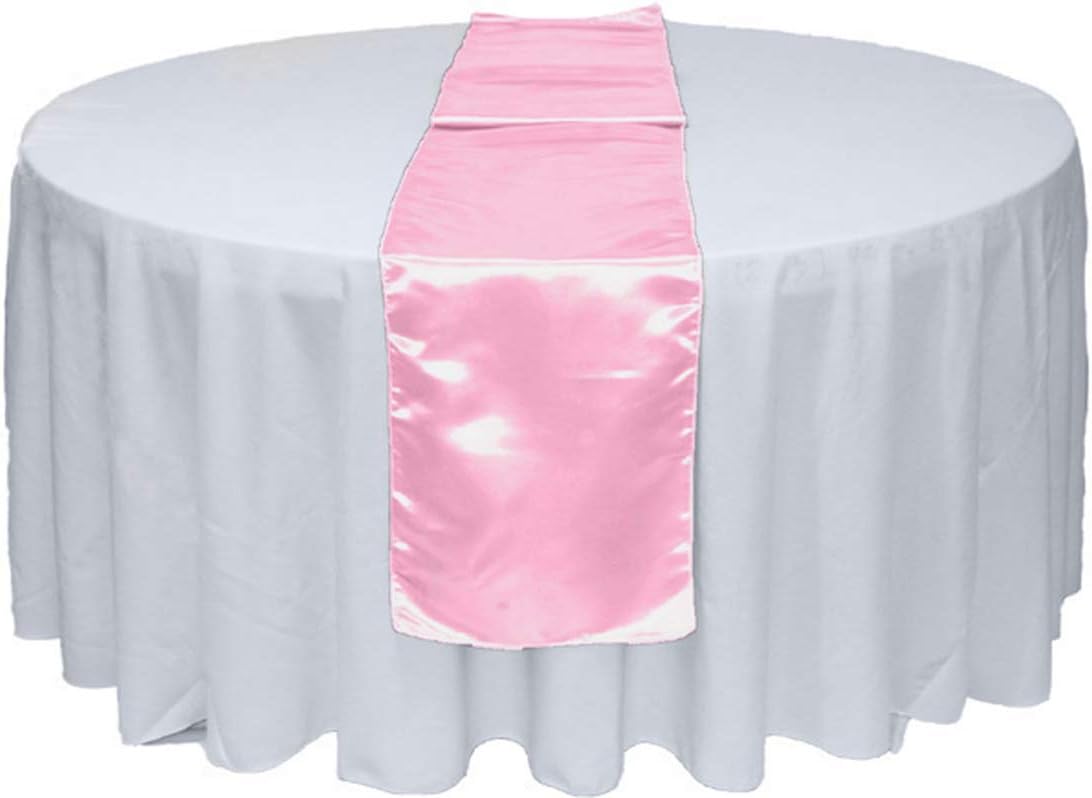 Best round table runner pink Your House