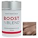 Boost N Blend Light Brown Scalp Concealer with Bonus Microfiber Towel - Undetectable & Natural Hair Thickener - Hair Building Fibers for Thinning Hair & Visible Scalp - Hair Volumizer for Women