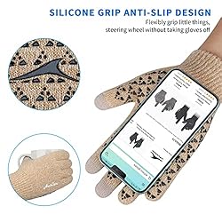 Achiou Winter Gloves for Men Women, Touch Screen