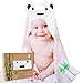 BabyDew Hooded Towel and Washcloth Set