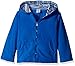 Gerber Little Boys' Toddler Hooded Micro Fleece Jacket, Blue, 5T