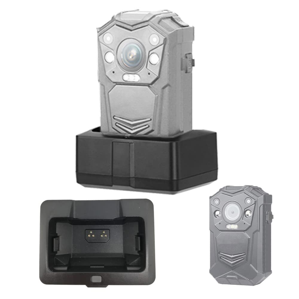 Body Camera Charging Dock Charge Station Charger Stand Works With Brifield BR1, Recall Stealth and Defender Body Cam