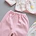 18pcs Unisex Newborn Baby Boy Girl Clothes Sets, 0-6 Months Infant Outfits, Essentials Accessories (Pink)