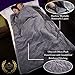 Dr.Hart's Weighted Blanket - 100% Deluxe Set Queen Bed Size, Certified Cotton Material with Premium Dream Beads, Heavy Blanket for Adults with A Duvet Cover Included - 20 lbs 60