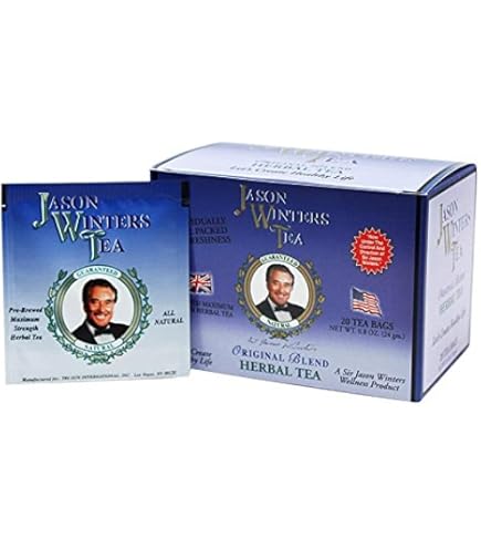 JASON WINTERS HERBAL TEA 30パック Jason Winters Green Herbal Tea