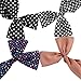Sea Team Twist Bow Wired Headbands Scarf Wrap Hair Accessory Hairband (8 Packs)