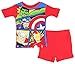 Marvel Boys' Avengers 4-Piece Cotton Pajama Set