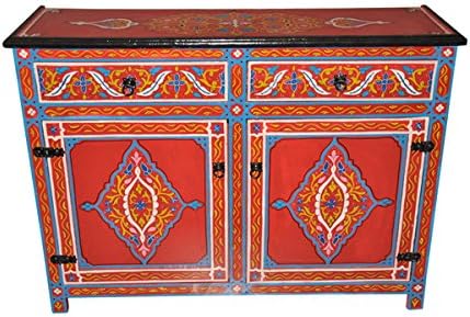Amazon Com Moroccan Moucharabi Moucharabieh Console Storage Table