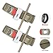 Tourniquet Set of 2-Army Green Single Hand Application First Aid Military Tactical Emergency Tourniquet Strap for Outdoor Hiking Hunting Trauma, Medic