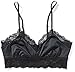 Mae Women's Microfiber Longline Lace Bralette (for A-C cups)