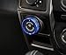 BORUIEN Air Conditioner AC Climate 4WD Engin Start Stop Headlight Volume Radio Control Switch Knob Cover for Ford Maverick 2022 2023 7PCSpcs Aluminum Alloy (Gold, 2022-2024)