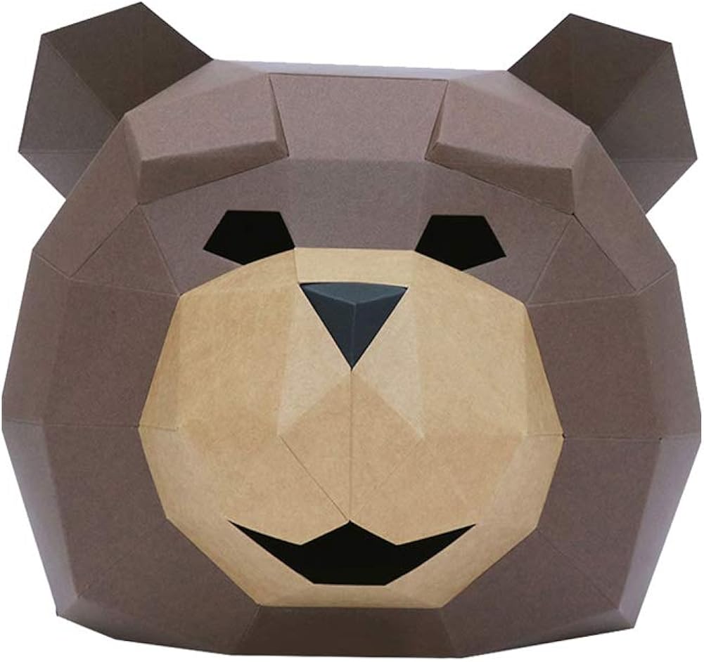 teddy bear papercraft