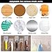 Whitgo 11 8 Packs,13lb/6kg(Max) Heavy Duty Reusable Strong Self Adhesive Nail Free No Scratch Super Waterproof Seamless Sticky Hooks Bathroom Kitchen Wall Towel Hooks & Ceili