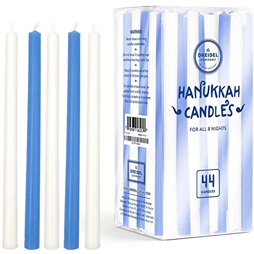 image for The Dreidel Company Menorah Candles Chanukah Candles 44 Tall White and