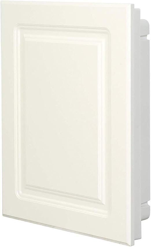Home Decor Premium Recessed White Raised Panel Door Plastic Medicine Cabinet 16 X 20 Storage Durable Strong Decorative Amazon Ca Home Kitchen