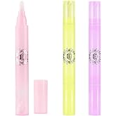 Nail Polish Remover Pen 3 Pack With 9 Refill Tips For Nail Correction | Polish Mistake Fixer, Precision Cuticle Cleaner, Nail Edge Cleaner, Manicure Cleanup Tool, DIY Nail Art, Salon Use