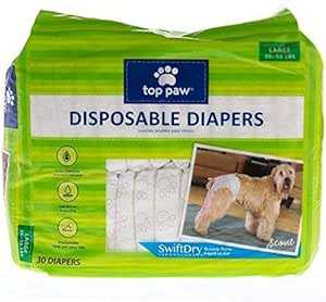 top paw scented disposable diapers