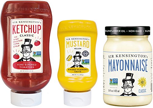 Sir Kensington's Original Trio Sampler Pack - Classic Ketchup, Classic Mayo, Yellow Mustard, Pack of 3 - Thumbnail 7