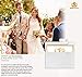 200 Pack 5x7 White Invitation Envelopes - For 5x7 Cards - A7 - (5 ¼ x 7 ¼ inches) - Perfect for Weddings, Graduation, Baby Shower - 120 GSM - Peel, Press & Self Seal - Square Flap
