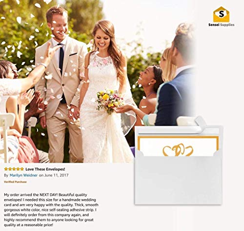 5 White+Invitation+Envelopes+110+pack