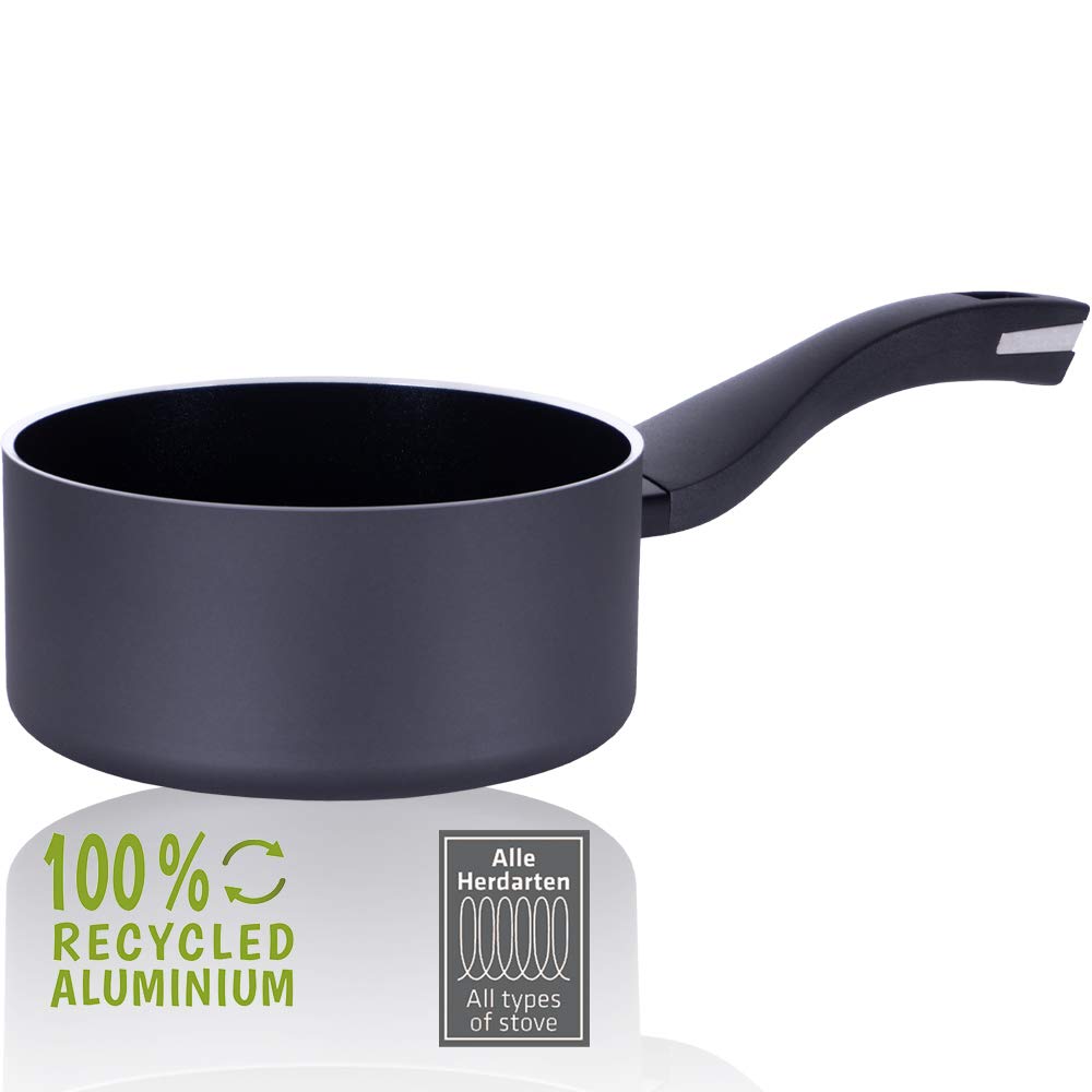 Berndes b.Green Aluminium Recycled Induction Saucepan 16 cm, Made from 100% Recycled Drinks cans