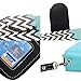 E LV Purse Case for Samsung Galaxy S6-2IN1 (CASE Cum Purse) PU Leather flip Wallet Bag Pouch Case Cover for Samsung Galaxy S6 - Zigzag