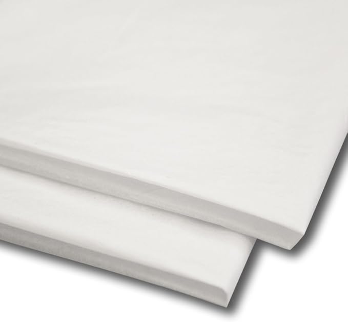 50 x White Tissue Paper / Gift Wrap / Wrapping Paper Sheets (20 x 30