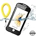 Temdan iPhone 6 /6s Waterproof Case, Supreme Series iPhone 6/6s Waterproof Case with Carabiner Outdoor Rugged Shockproof Case for iPhone 6/6s -Black (iPhone 6/6s)