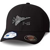 Flexfit Cap for Men & Women Embroidered F-15 Aircraft Name Embroidery Flexfit Hats Baseball Caps