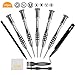 Screwdriver Set for Macbook E·Durable 10Pcs Phillips Pentalobe 5 T5 T6 Repair Tool Kit Fits for Macbook Pro/Air/Retina
