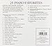 25 Piano Favorites / Various