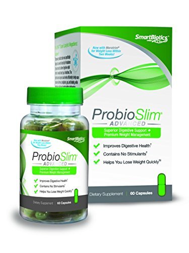 SmartBiotics Probioslim Digestive Support Plus Weight Management Capsules, 60 Count by ProbioSlim