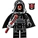 LEGO Star Wars Sith Minifigure - Darth Maul Evil Smile with Horns, Hood, and Lightsaber (75096)