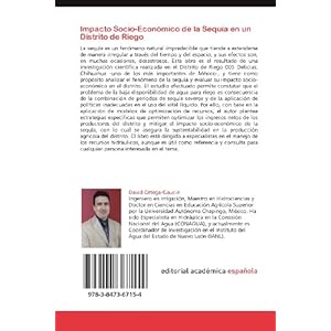 Impacto Socio-Económico de la Sequía en un Distrito de Riego: Estrategias para Mitigarlo (Spanish Edition)