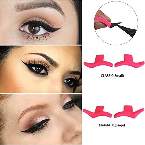 We store1 Professional Makeup Cat Model Eyeliner Stamp Template Stencil -1 Pair