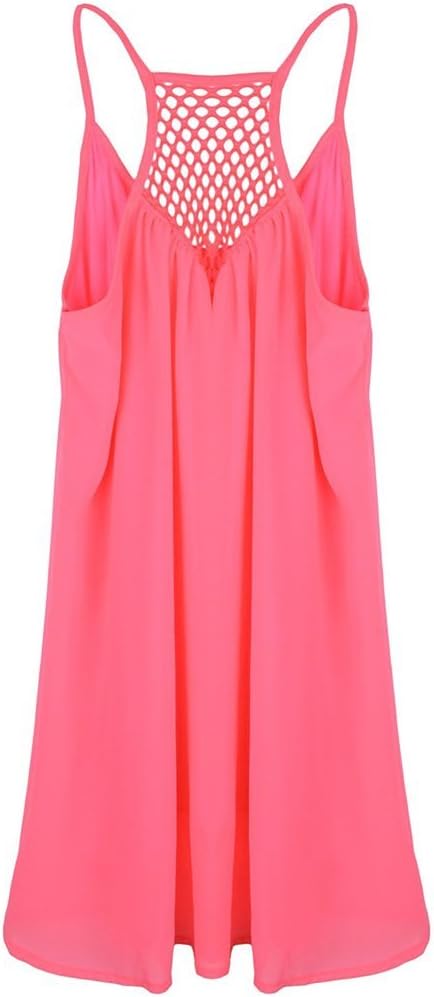 Thriving Prosperous Sleeveless Mini Beach Dress Party Sundress for Women