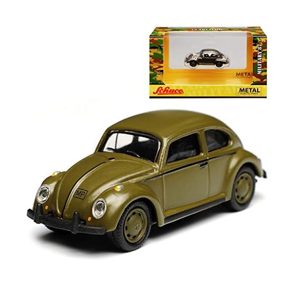 Volkwagen Käfer Coupe Armee Militär Deutsche Bundeswehr H0 1/87 Schuco Modell Auto