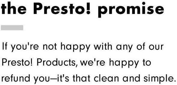  Brand - Presto! Concentrated Fabric Softener, Free & Clear, Hypoallergenic, Free of Perfumes Clear of Dyes, 250 Loads, 100 Fl Oz: Health & Personal Care