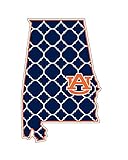 Auburn Tigers State Decal - Quarterfoil