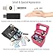 Eyelash Curler by Suprent USB Rechargeable Eyelash Brush, Metal Ceramics Heating (MCH),USB Flash Disk-shaped Portable Permanent Electric Eyelash Curler, Eyelash Setting and Heating Tool, Electric Eyelash Curler
