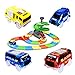 Track Cars Compatible with Magic Tracks and Neo Tracks Light Up Racing Track Accessories with 5 Flashing LED Lights Glow in The Dark Best toys for Boys and Girls ( 3 Pack )