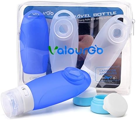 Amazon Co Jp Valourgo 旅行用品 旅行小物 トラベルボトル シリコン製小分けボトル 漏れ防止 携帯詰め替え容器 化粧品容器2個付 並行輸入品 旅行用品 旅行小物 通販