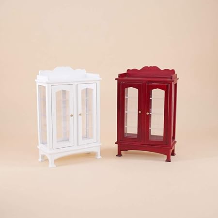 FidgetGear Mini Cabinet Play House Toy for 1:12 Doll House Accessories Birthday Gift Random Color