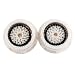 ASX Design GENERIC Brush Heads Replacement. Twin Pack for Clarisonic Mia 2, Mia, Aria, Plus, Pro. Generic Compatible