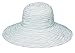 Wallaroo Hat Company Women’s Scrunchie Sun Hat – UPF 50+ Sun Protection, Packable and Adjustable Sizing for Medium Crown Sizes – Sun-Smart Hat for Travel, Poolside, Everyday (White/Black Dots)